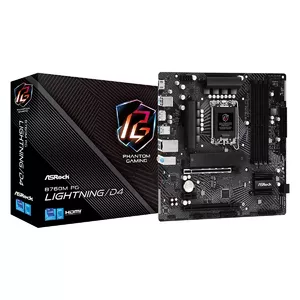 Asrock B760M PG Lightning/D4 Intel B760 LGA 1700 mikro ATX