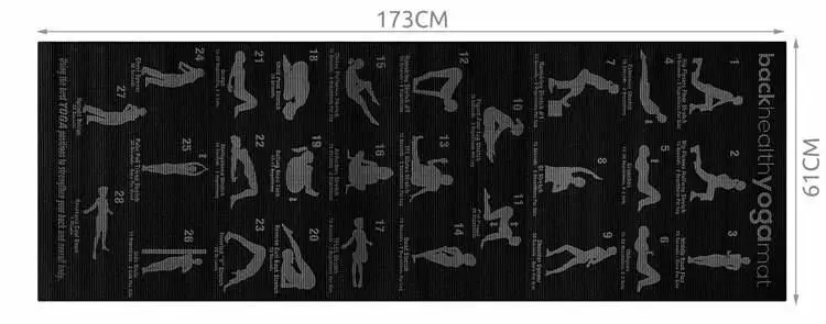 Yoga mat Riff RF-FIT-MATT 173x61 cm Photo 2