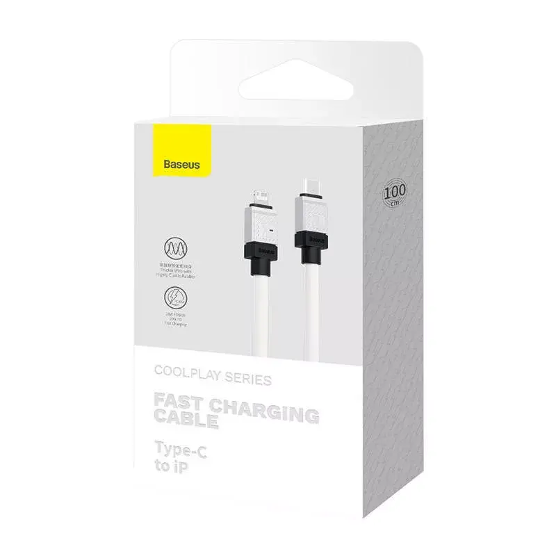 Baseus USB-C uz Coolplay Series kabelis 1 m, 20W Photo 8