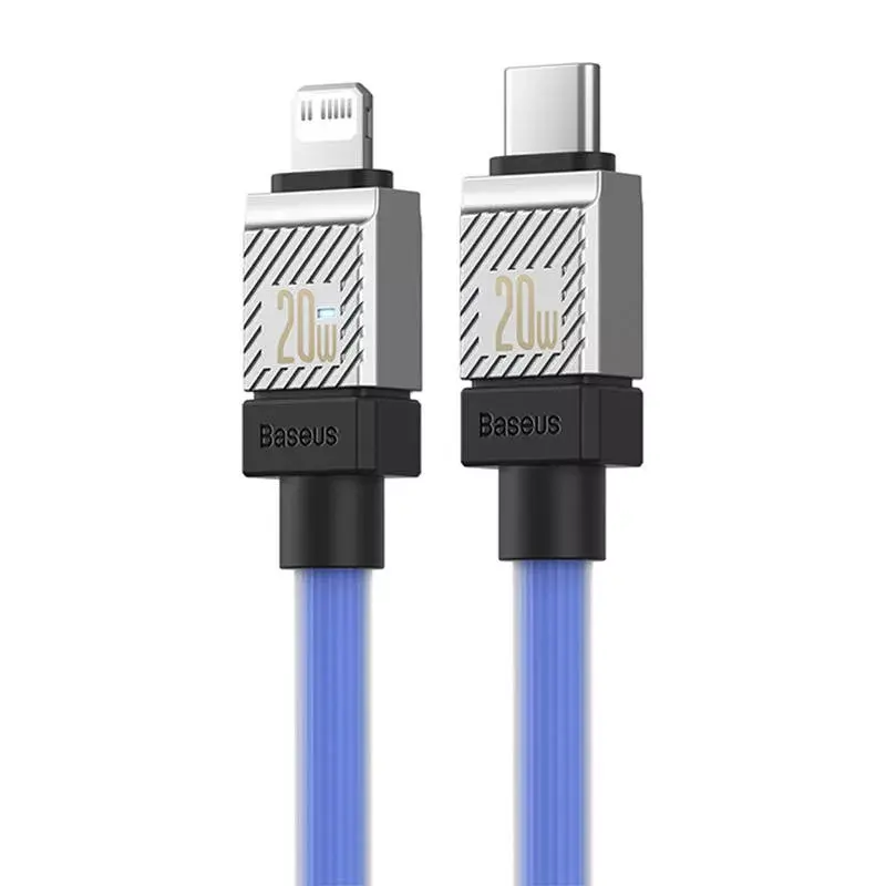 Baseus CoolPlay USB-C на Lightning 20W 1 м фиолетовый кабель Photo 4