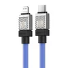 Baseus CoolPlay USB-C на Lightning 20W 1 м фиолетовый кабель Photo 4