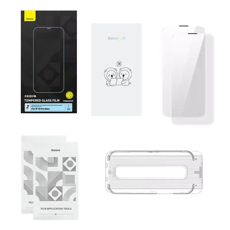 Tempered Glass Baseus for iPhone 14 Pro Photo 7