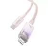 Кабель быстрой зарядки Baseus USB-A на Lightning 2м розовый Photo 5