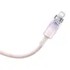 Кабель быстрой зарядки Baseus USB-A на Lightning 2м розовый Photo 6