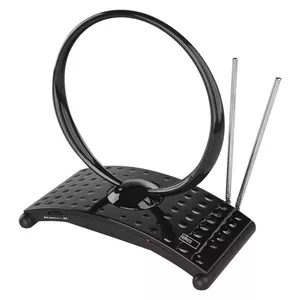 Indoor television antenna Emos J0701 black 1.5m cable