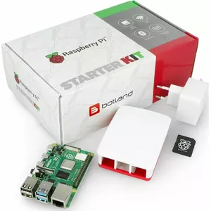 Одноплатный компьютер Raspberry Pi 4 Model B 8GB RAM с официальными аксессуарами (RPI-16852)