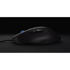 Игровая мышь Mionix Naos Pro — правая, оптический сенсор 19000 DPI, USB Type-A, 7 кнопок, чёрная