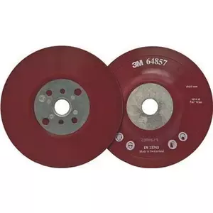 3M Backing Pad 64857, 115 mm, M14 thread, flexible red