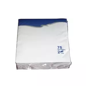 Paper napkins Lenek 24x24 cm 2-ply, orange, 200 pcs