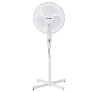 Blow 125cm Stand High 55W Power Fan with 3 Speed levels / Swing function White