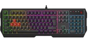 Игровая клавиатура A4Tech B140N проводная USB с подсветкой и цифровым блоком черная