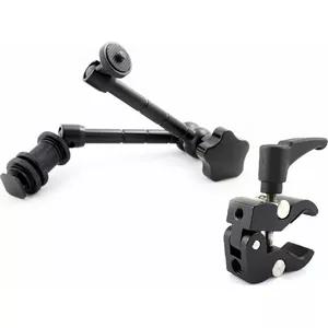 Сегментный шарнирный кронштейн с зажимом Commlite 11" (SB4189) для фотооборудования