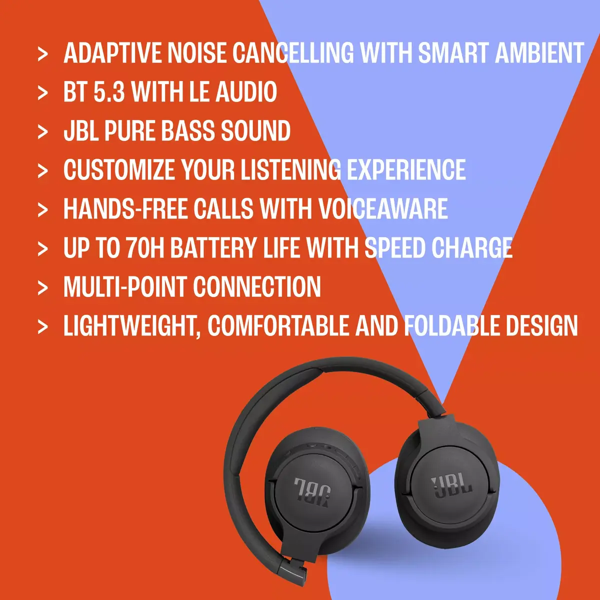 Наушники JBL Tune 770NC Photo 9