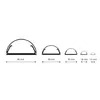 Multibrackets M Universālais kabeļu pārklājums alumīnija 33mm-W 1100-L Photo 9
