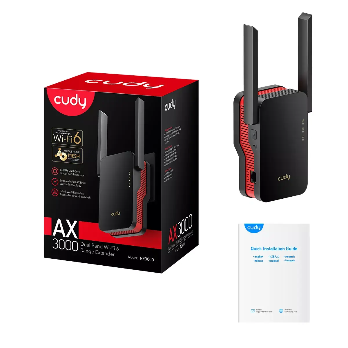 Wi‑Fi pastiprinātājs Cudy RE3000 Photo 5