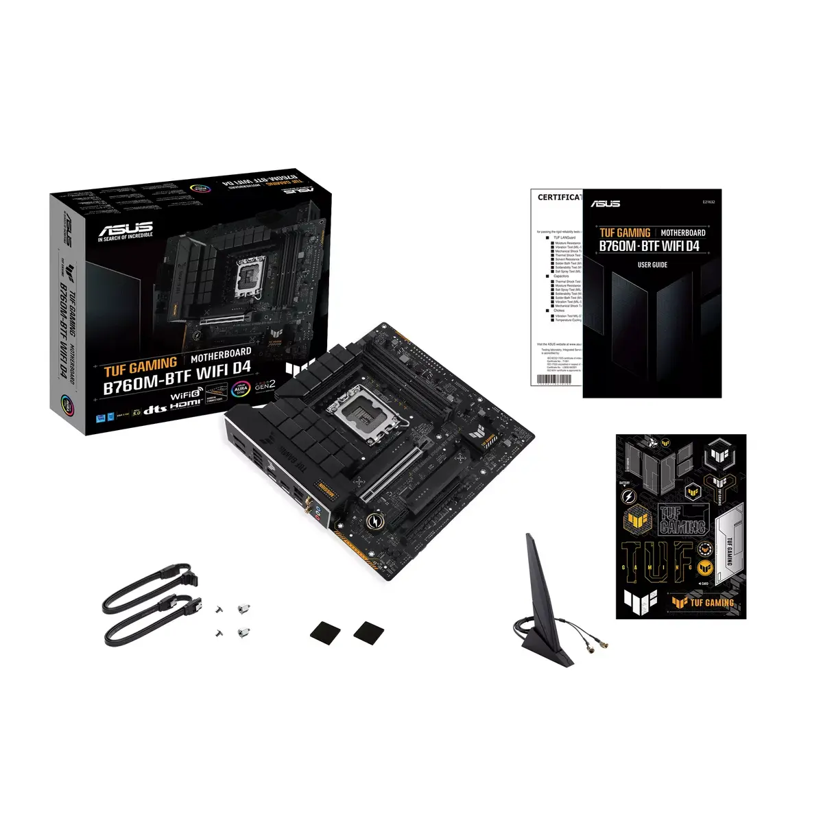 Материнская плата ASUS TUF GAMING B760M-BTF WIFI D4, B760 Photo 12