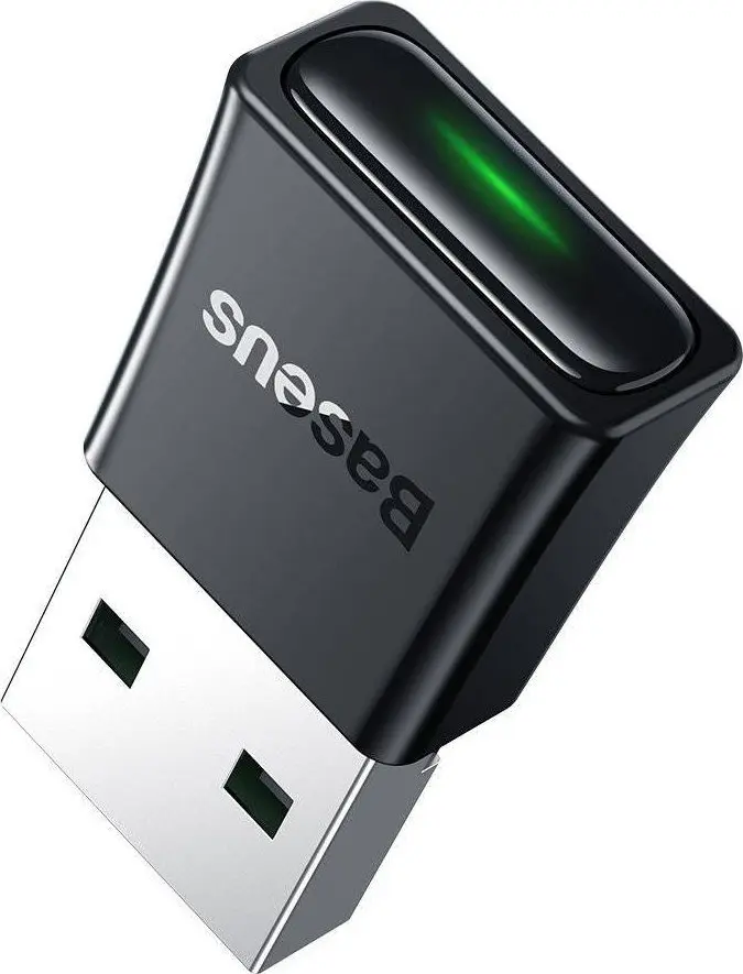 Baseus BA07 Mini Bluetooth Adapter for PC, USB 5.3 Wireless Bluetooth Dongle Receiver - Black Photo 10