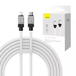 USB-C charging cable Baseus Coolplay Series 2 m, 20W, white