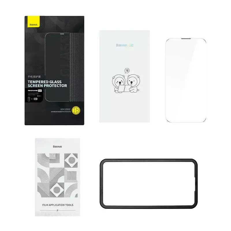 Baseus Schott HD Tempered Glass 0,3 mm iPhone 14 Pro Photo 5