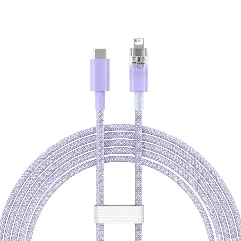 Baseus ātrās uzlādes kabelis USB-C uz Lightning 2m, 20W Photo 4