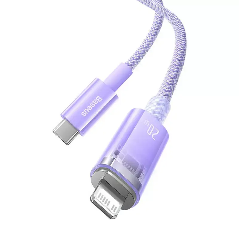 Baseus ātrās uzlādes kabelis USB-C uz Lightning 2m, 20W Photo 8