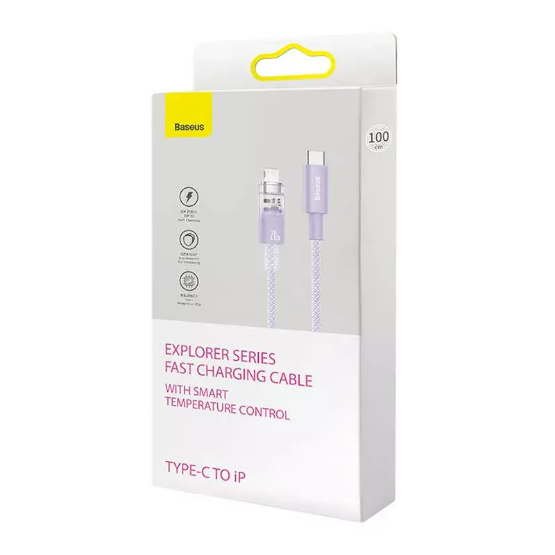 Baseus ātrās uzlādes kabelis USB-C uz Lightning 2m, 20W Photo 10