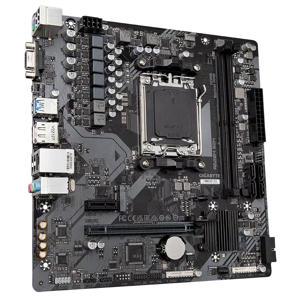 Mātesplate GIGABYTE A620M S2H, A620 Photo 3