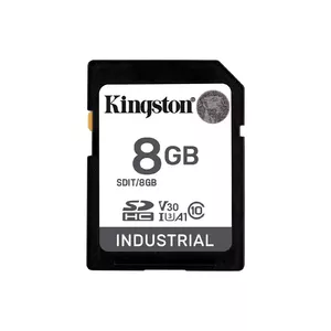 Kingston Technology Industrial 8 GB SDXC UHS-I Klases 10