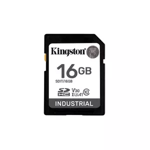 Flash Memory Kingston 16GB SDHC UHS-I Industrial pSLC