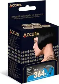 Картридж чернильный Accura HP No. 364XL CB322EE — чёрный повышенной ёмкости