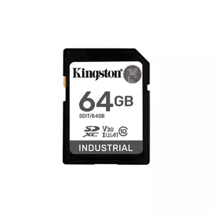 Flash Memory Kingston Technology 64GB SDXC UHS-I Industrial pSLC