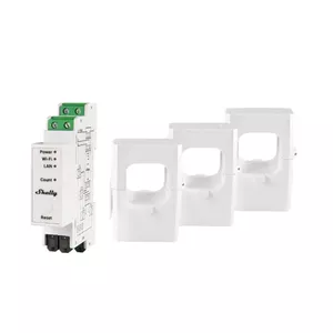 Energy cost meter AC Shelly Pro 3EM-400A 400 A 50-60 Hz
