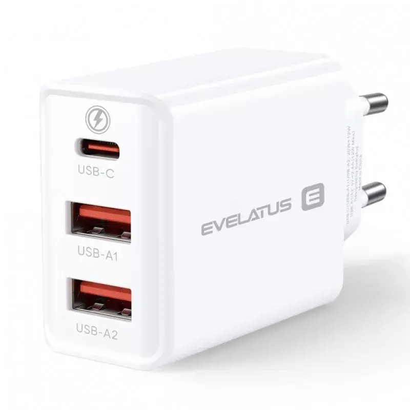 Evelatus ETC06 32W lādētājs 3 porti Photo 3