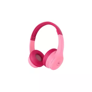 Motorola bērnu austiņas Moto JR300 Iebūvēts mikrofons, austiņas uz ausīm, bezvadu, Bluetooth, rozā krāsā