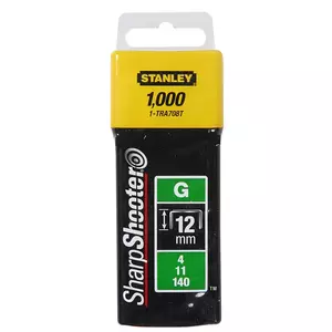 Clamp Stanley Heavy Duty Staples Type G 4/11/140 1000 pcs 1.2 cm