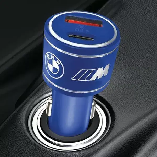 Auto lādētājs BMW BMCCMUSBCB 20W PD QC 3.0 Photo 2