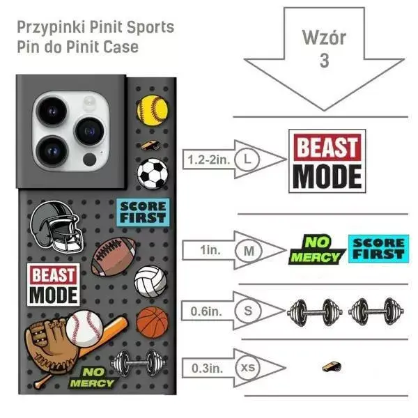 Case set Pinit for iPhone 14 Pro 6.1" Photo 3