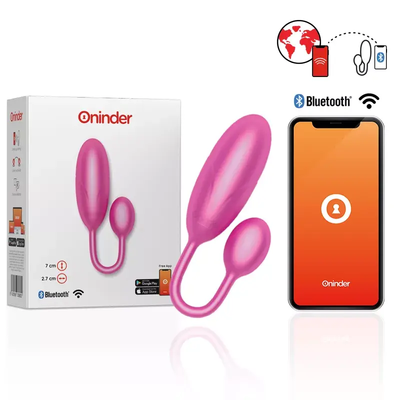 Виброяйцо ONINDER DENVER 7 x 2.7 см Photo 2