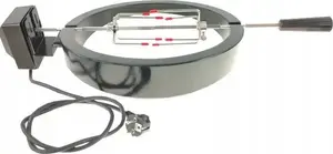 Rotisserie Skewer TEXAS_CLUB Kamado Bono Grande — AC-powered, 660×650×140 mm, Black