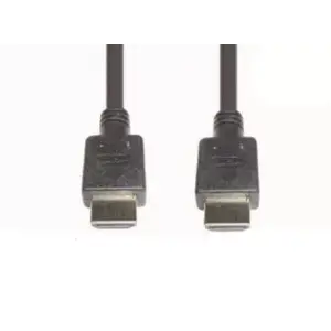 e+p HDMI 1/1 L HDMI cable 1 m HDMI Type A Standard Black gold-plated contacts