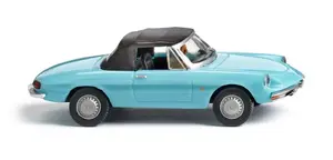 Модель автомобиля Wiking Alfa Spider, собранная, масштаб 1:87