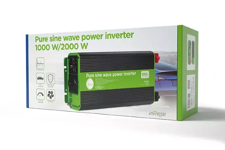 Автомобильный инвертор EnerGenie EG-PWC-PS1000-01 1000 Вт Photo 8