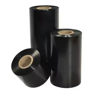 Thermal transfer ribbon ARMOR Inkanto AXR 7+ Resin 110 mm x 300 m — high-resin formulation for barcode and label printing