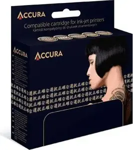 Ink cartridge Accura for HP No. 650BK (compatible) — black