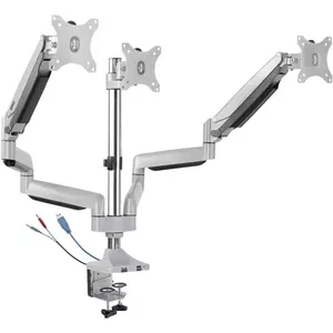 Monitor mount SpeaKa Professional SP-MM-940 with gas pressure mechanism and USB audio ports