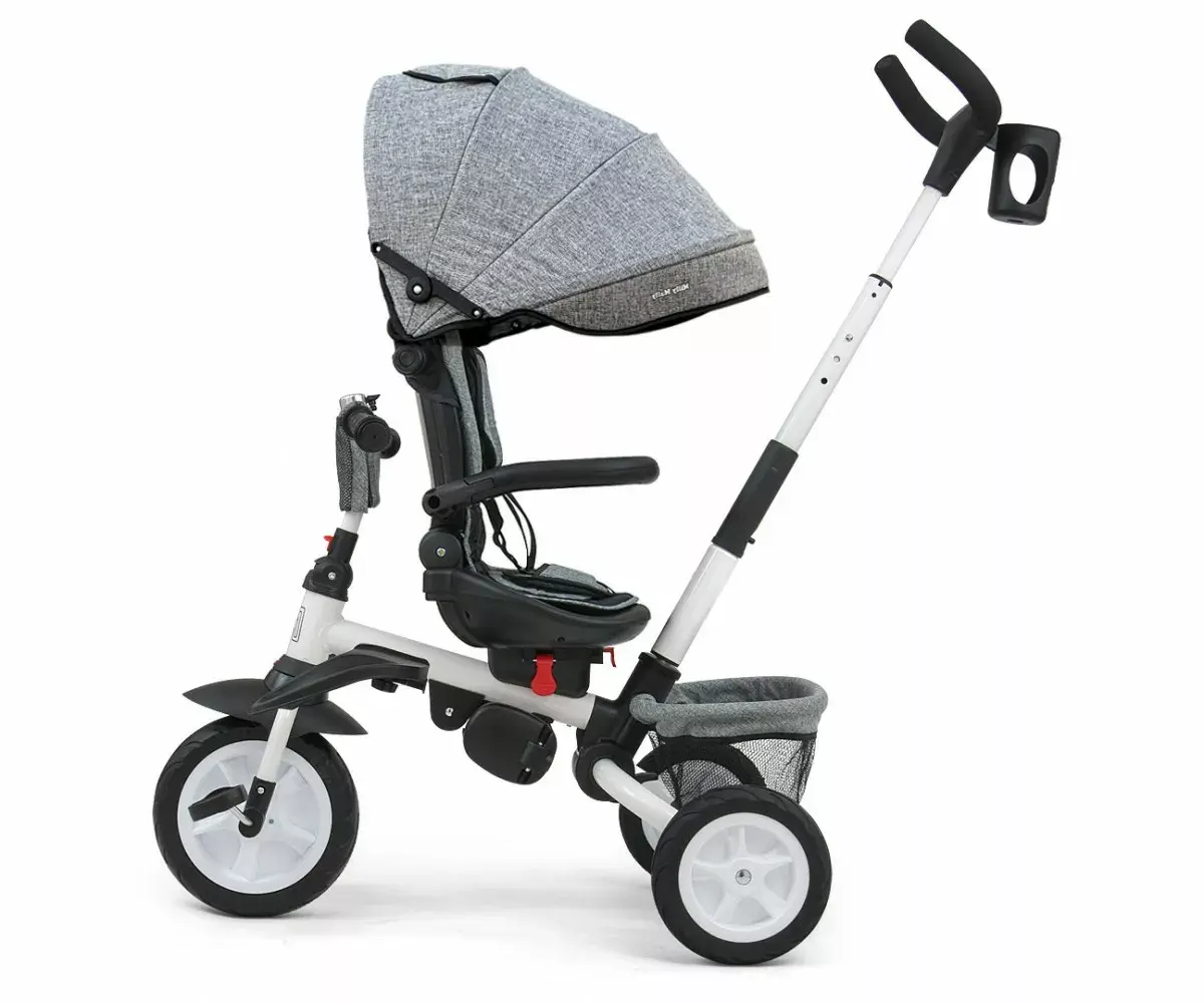 Trīsritenis milly mally Stanley Rubber Grey 3116 Photo 3