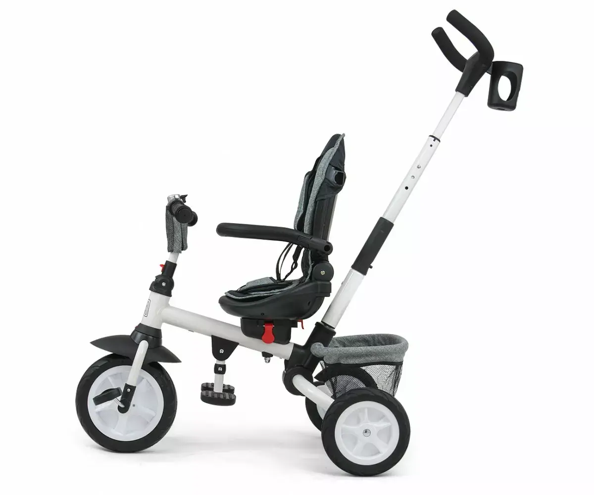 Trīsritenis milly mally Stanley Rubber Grey 3116 Photo 4