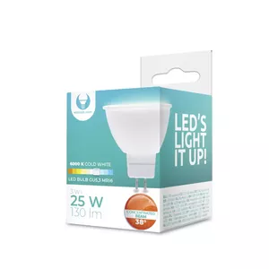 LED spuldze Forever Light RTV0600009 3W 12V 6000K 130 lm, energoefektivitātes klase G