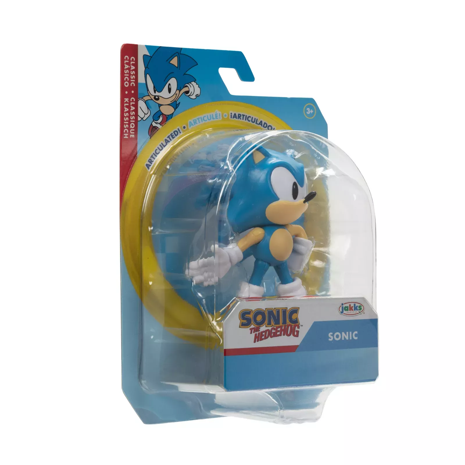 Boneco Sonic the Hedgehog - Sonic 10 cm Just Toys em Promoção na