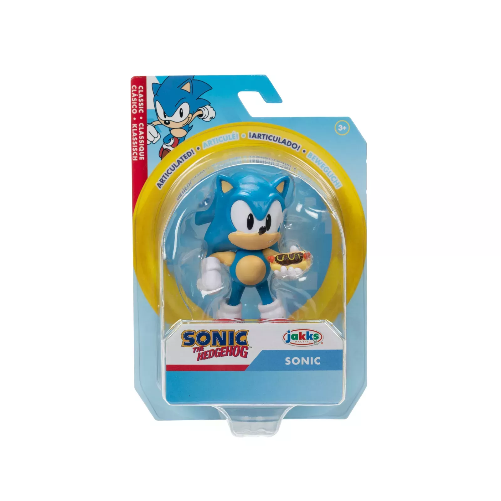 Mini Boneco Articulado Sonic The Hedgehog Amy 6 Cm
